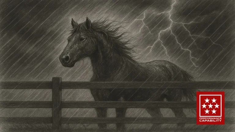 Be the Horse in the Storm
