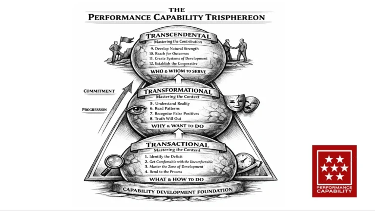 The 12 Principles of the Performance Capability Trisphereon
