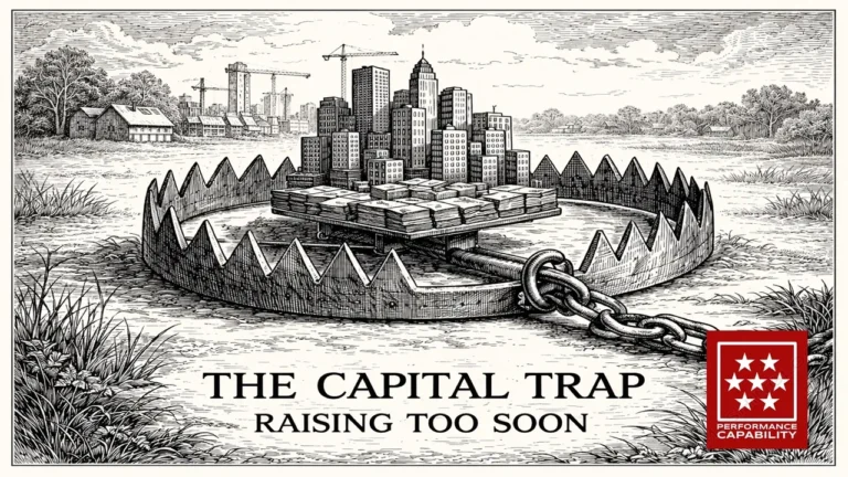 The Capital Trap: Why Raising Too Soon Can Be Bad For Business