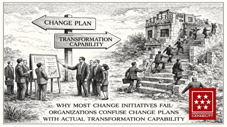 The Change Initiative Paradox: The Menu is Not the Meal