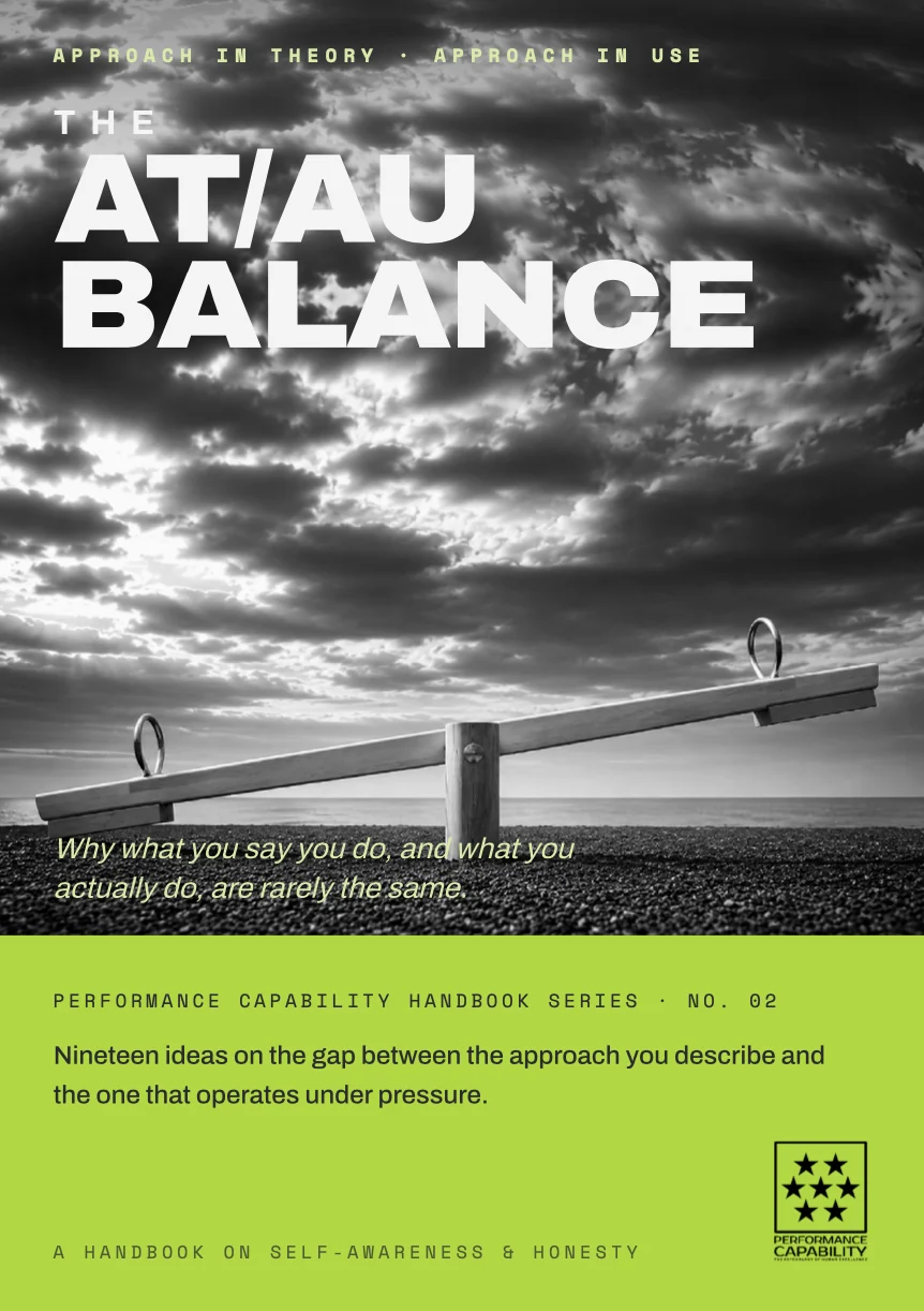 The AT/AU Balance — cover
