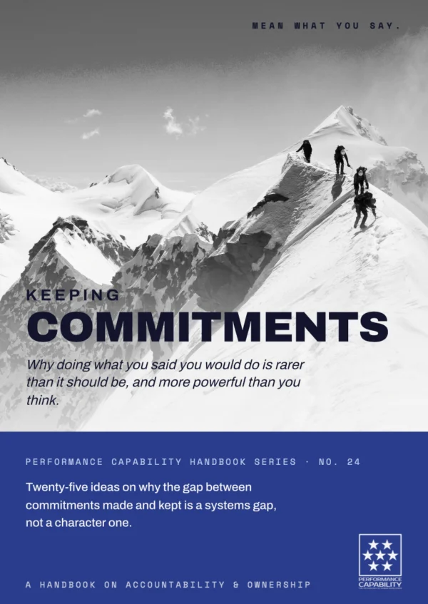 Keeping Commitments — cover