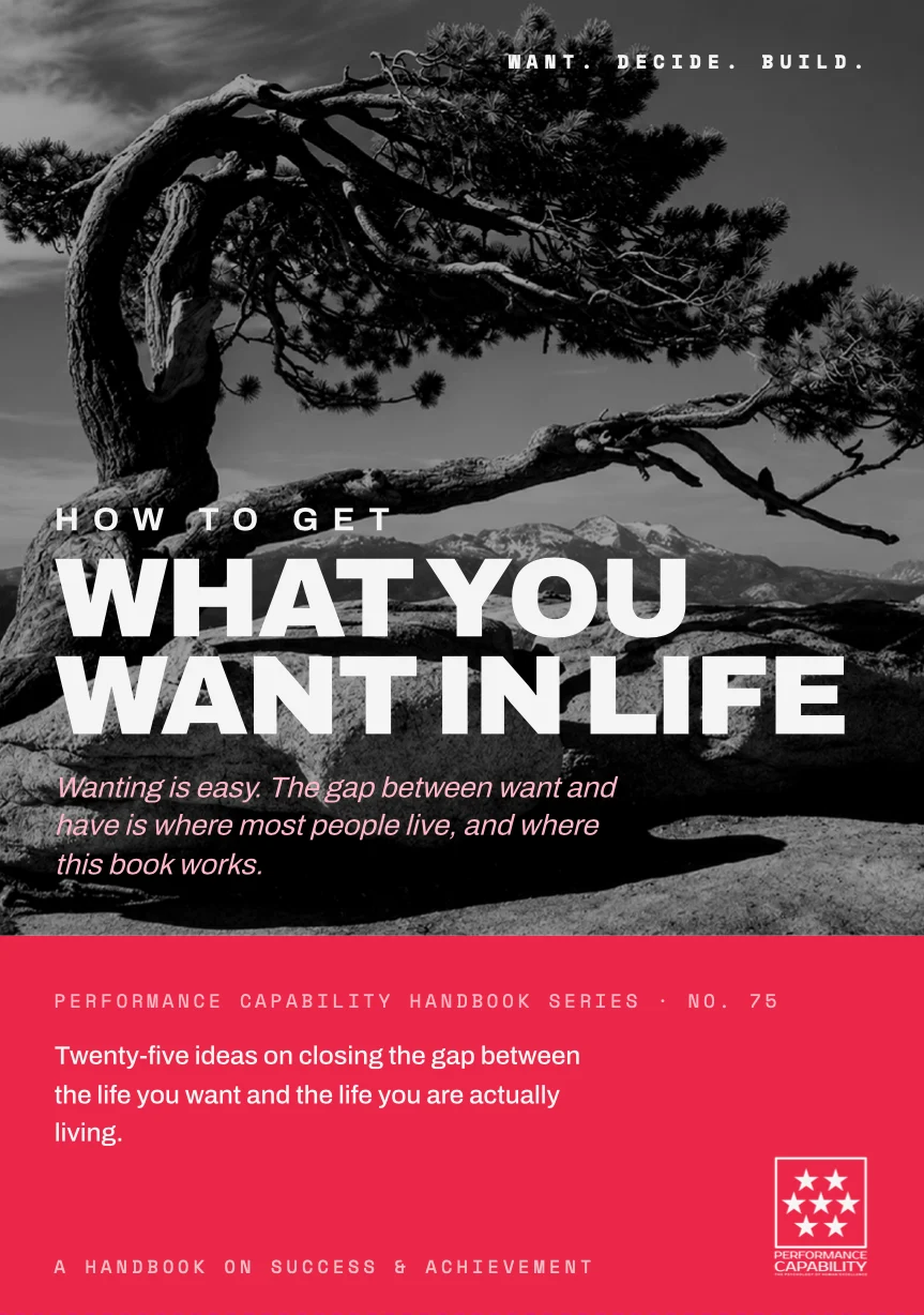 How to Get What You Want in Life — cover