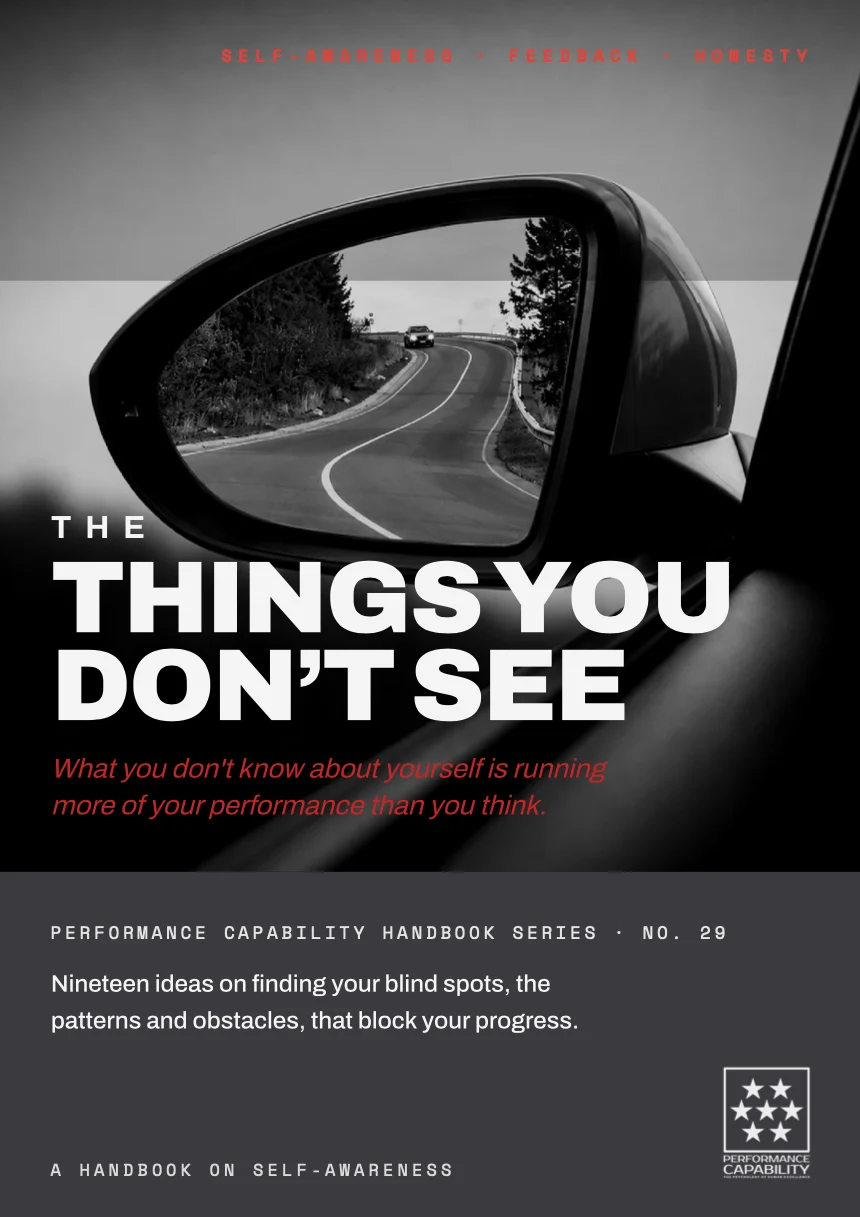 The Things You Don’t See — cover