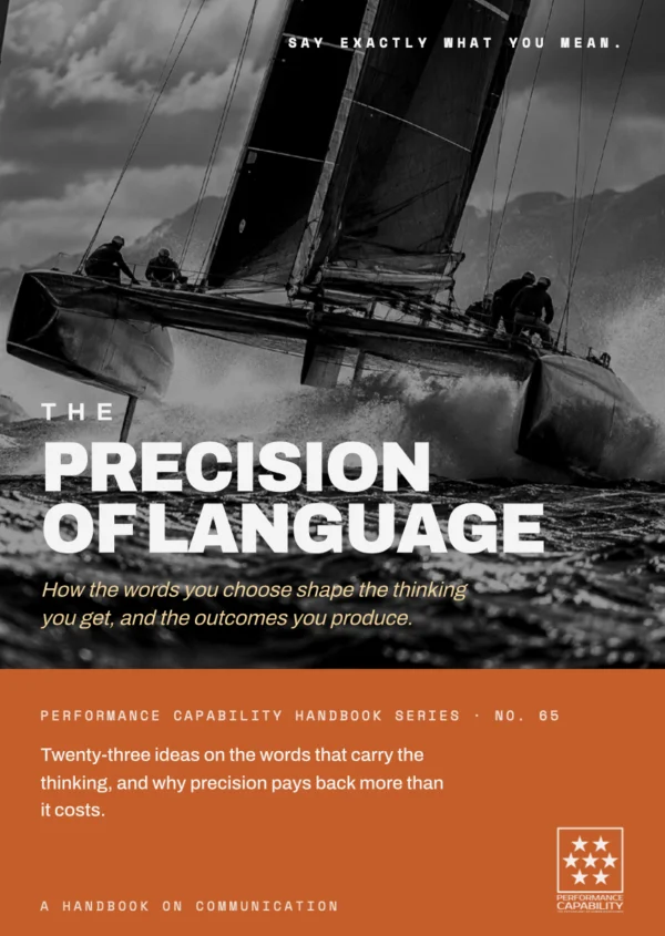 The Precision of Language — cover
