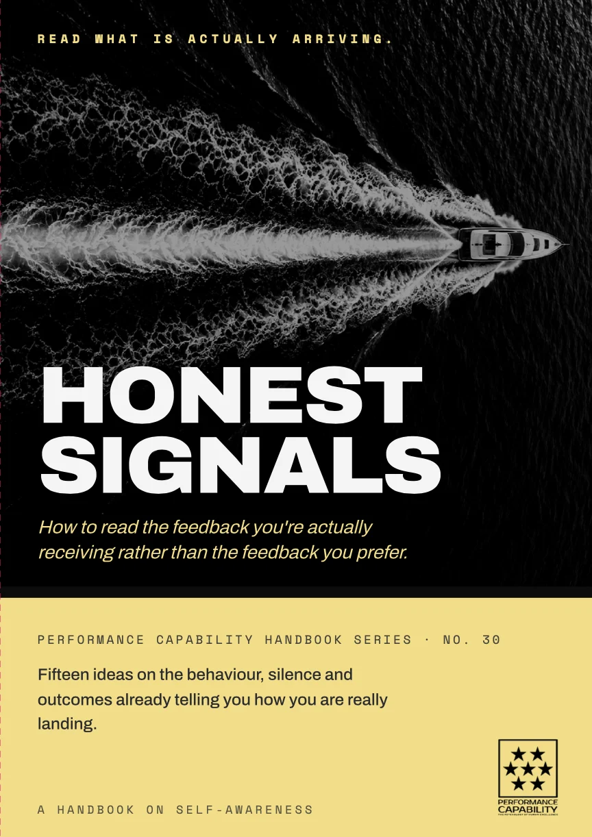 Honest Signals